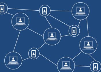 Blockchain ilustrácia