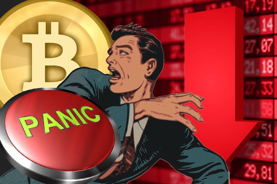 Pád Bitcoin