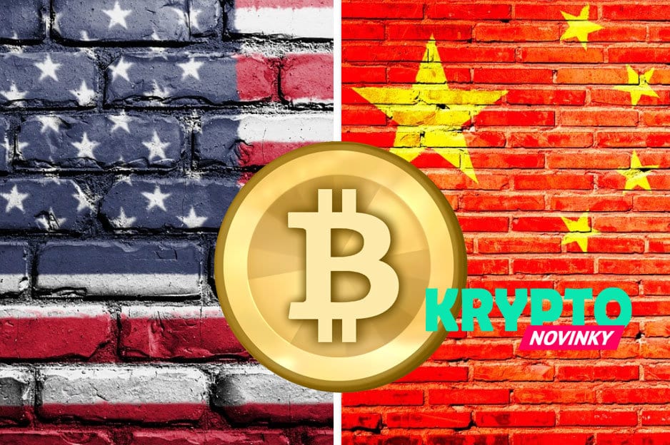 Bitcoin, USA a Čína