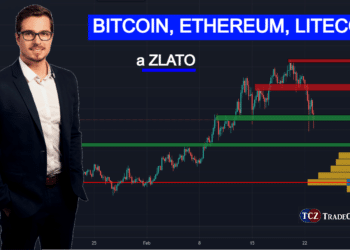 Analýza (23.2.): Bitcoin, Ethereum, Litecoin, zlato a sentiment na trzích