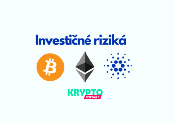 Investičné riziká BTC ETH ADA