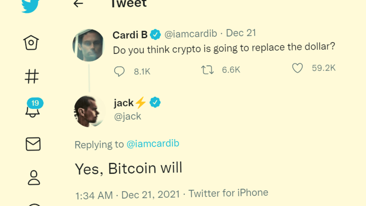 Jack Dorsey Tweet