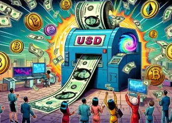 Tether tlačenie USD dolár