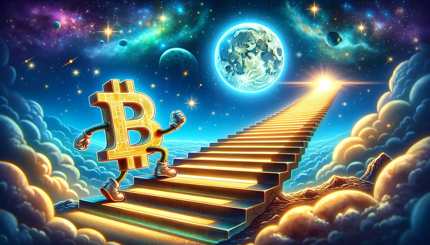 Bitcoin měsíc