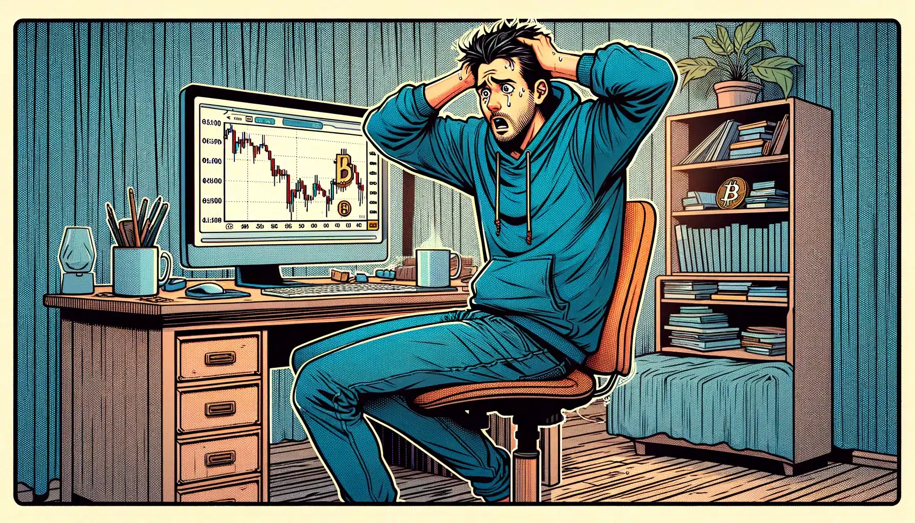 Strach Bitcoin