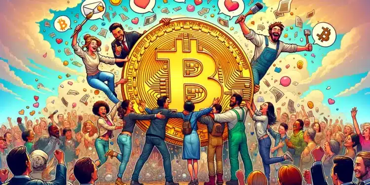Bitcoin radosť