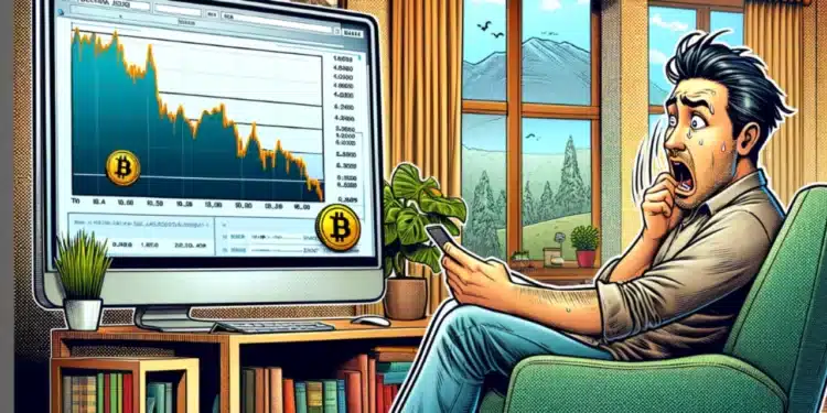 bitcoin pokles