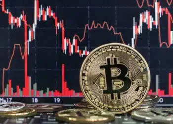 Bitcoin pokles graf