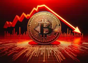 Bitcoin-pokles