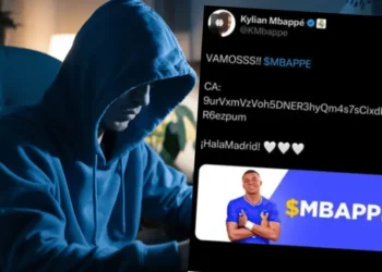 Hacker, podvodný token Mbappe