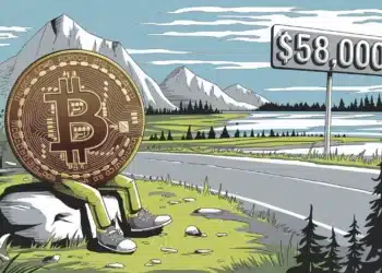 Bitcoin stagnuje na 58 000