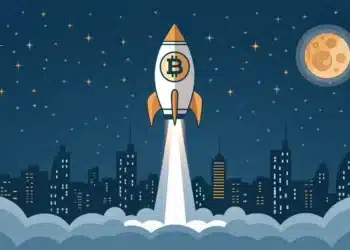 Bitcoin let na Mesiac
