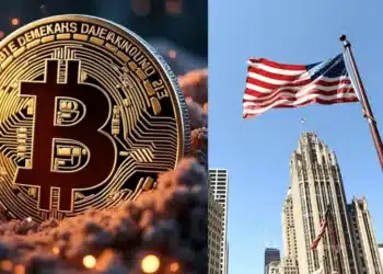 USA a bitcoiny, zdroj: X, Canva