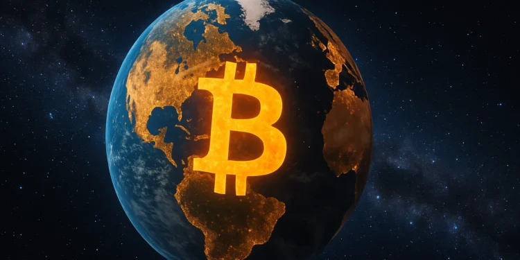 Bitcoin zemeguľa
