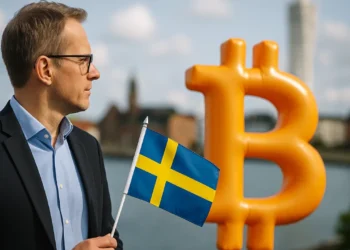 Švédsko Bitcoin