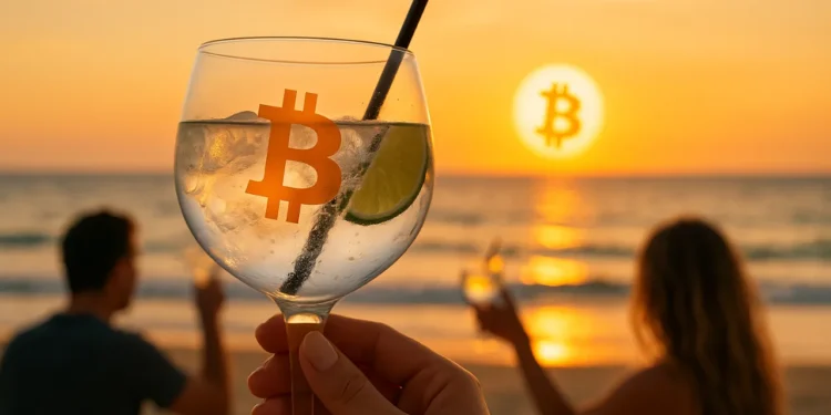 Bitcoin pláž