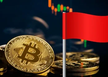 Bitcoin - červená vlajka