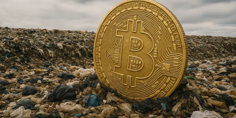 Bitcoin skládka