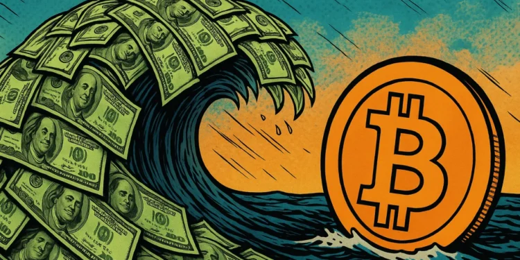 Bitcoin vlna peniaze