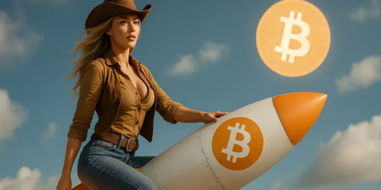 Kovbojka Bitcoin