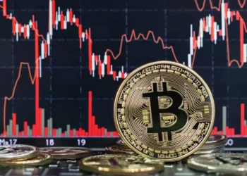 Bitcoin pokles graf