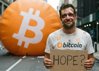 Bitcoiner zničený