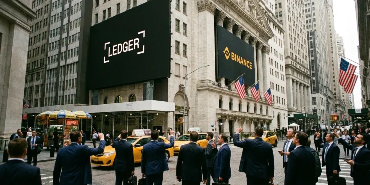 Ledger Binance Wall Street