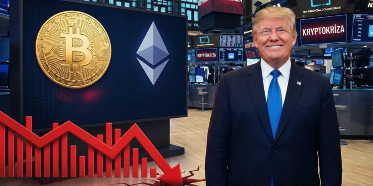 Bitcoin Ethereum Pokles Trump