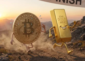 Bitcoin Verzus Zlato