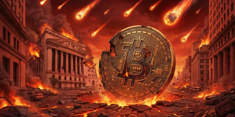 Bitcoin pád