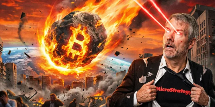 Bitcoin pád Saylor