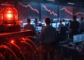 Červený signal pre Bitcoin