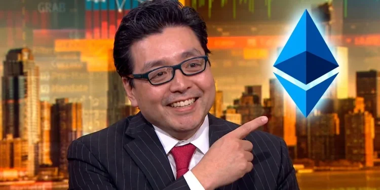 Tom Lee Ethereum Rast
