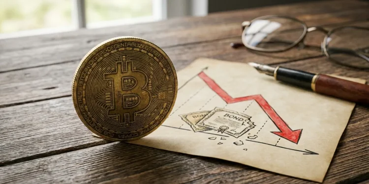 Bitcoin Dlhopisy Pokles