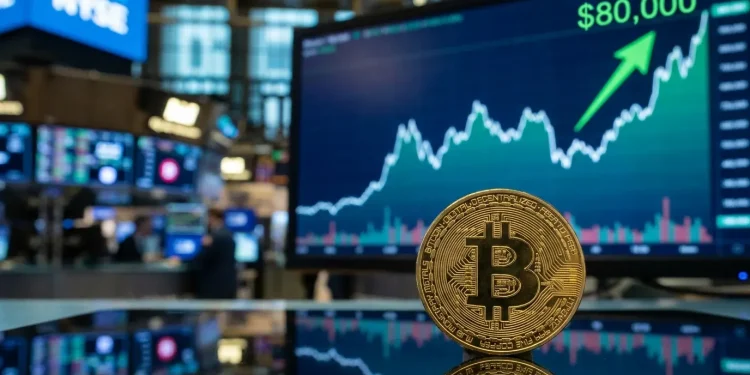 Bitcoin Rast 80000