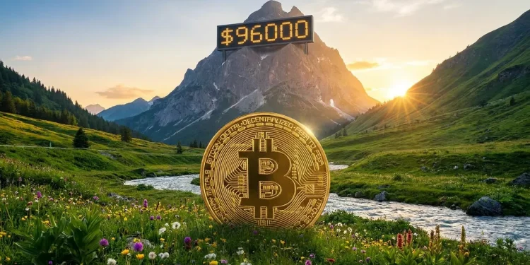 Bitcoin Vrchol 96000