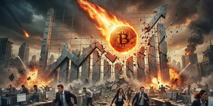 Bitcoin pád