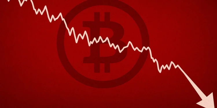 Bitcoin pád ceny