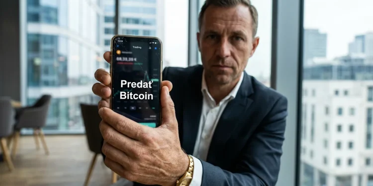 Investor Bitcoin predaj