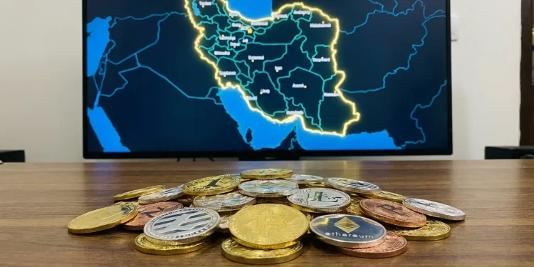Kryptomeny Iran Mapa