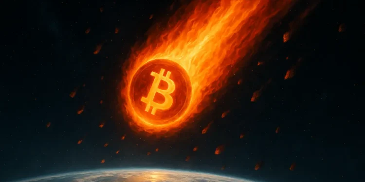 Bitcoin pád