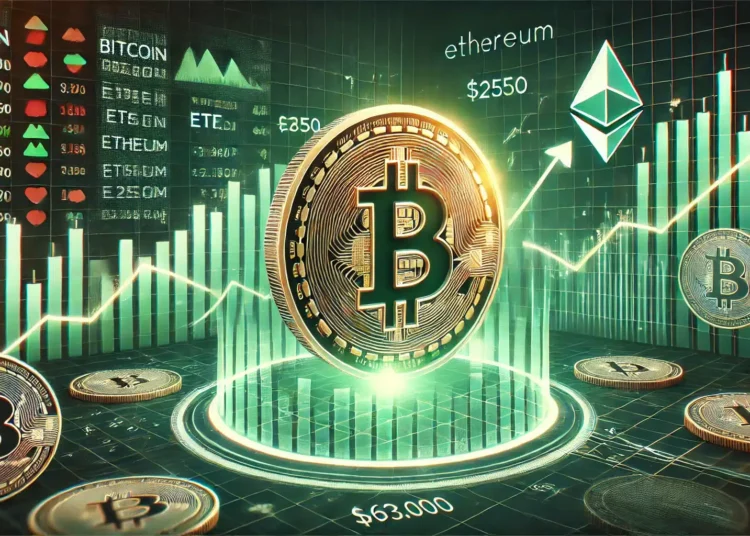 BTC sa zastavil na $63000