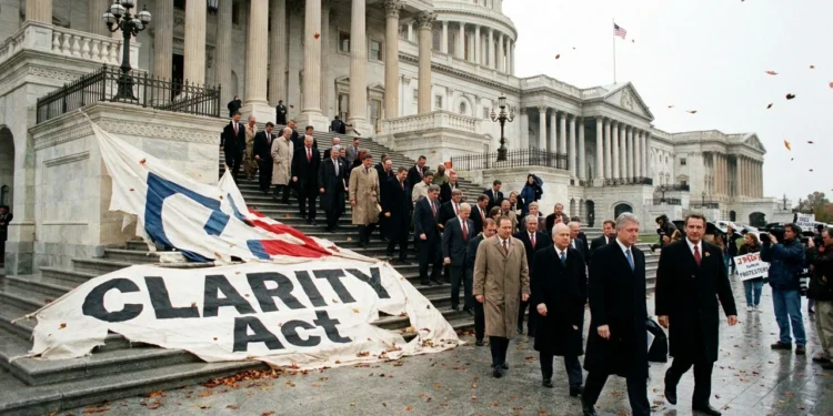 Clarity Act Politici Odchod