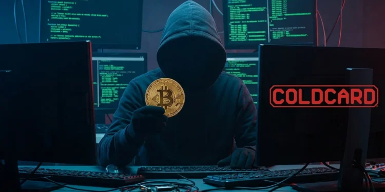 Coldcard Bitcoin Hacker