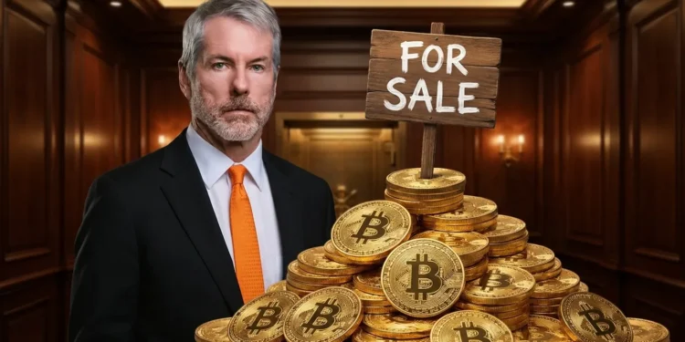 Strategy Predaj Bitcoinu