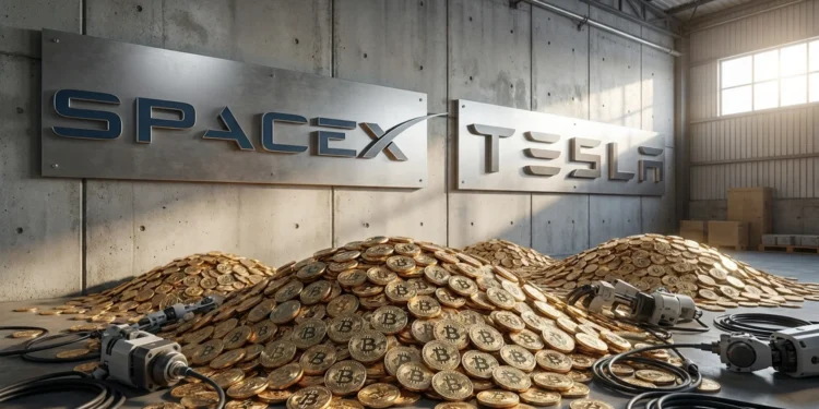 Tesla StaceX Bitcoin